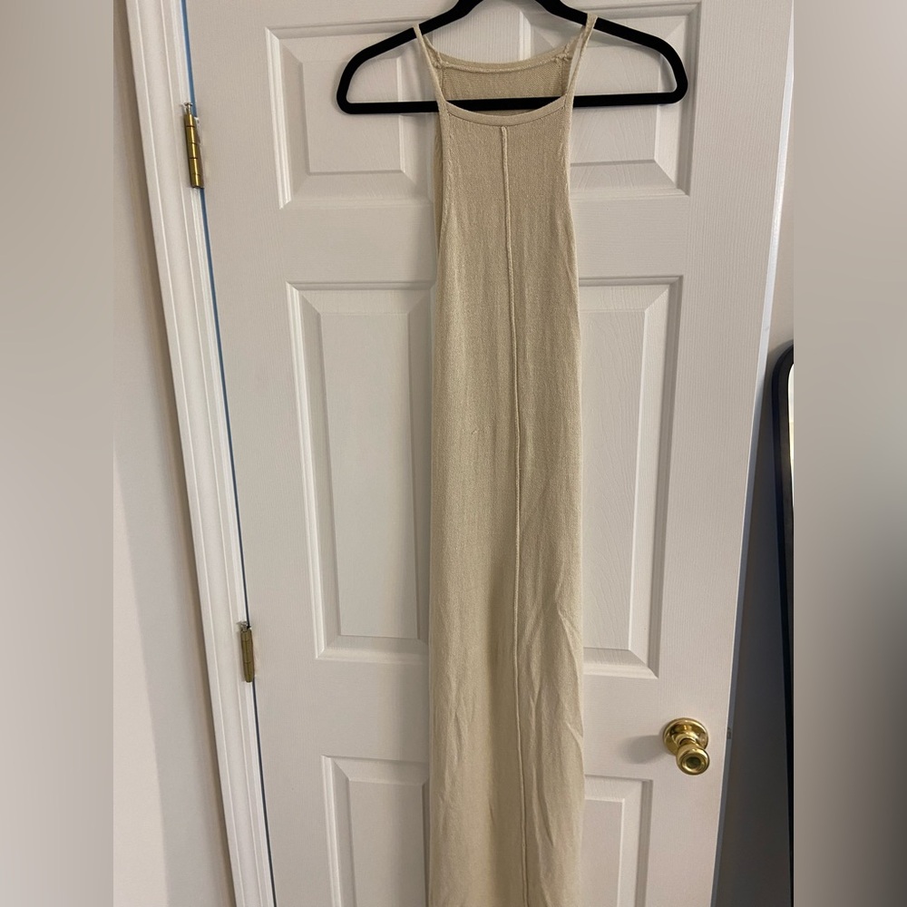 cult gaia Beige Halter Maxi Dress - Picture 3 of 4